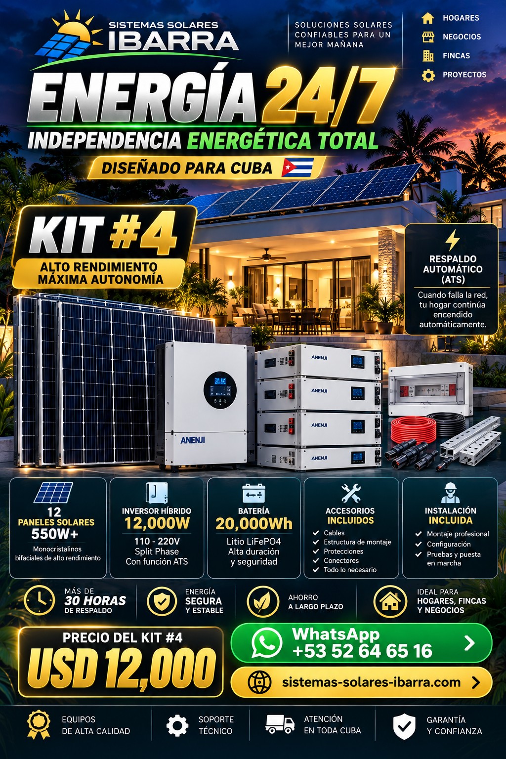 Kit Solar Ibarra 4